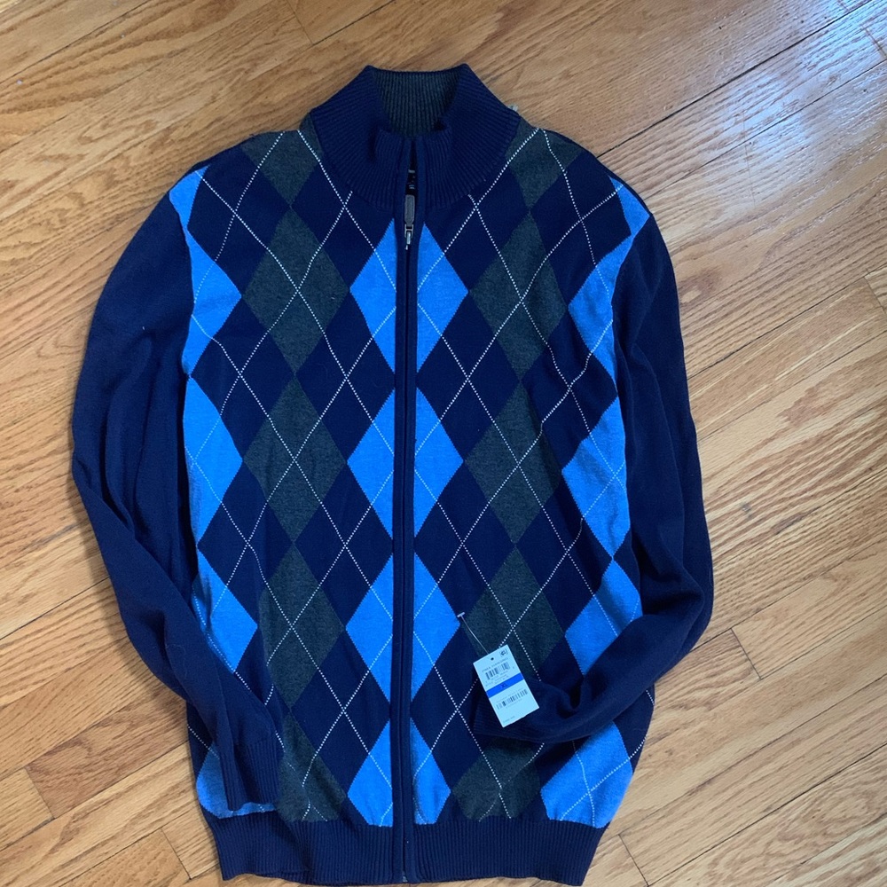 Club Room Men’s Cardigan XL NWT